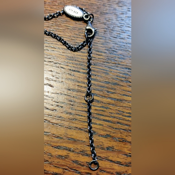 Pandora: Rare, Retired Sterling Silver Cameo, Pearl Necklace - Picture 7 of 7